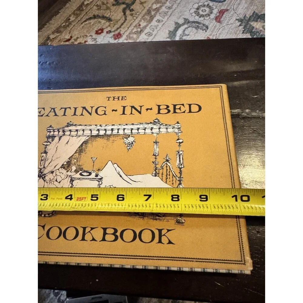 The Eating In Bed Cookbook by Barbara Ninde Byfield HC 1962 RARE
